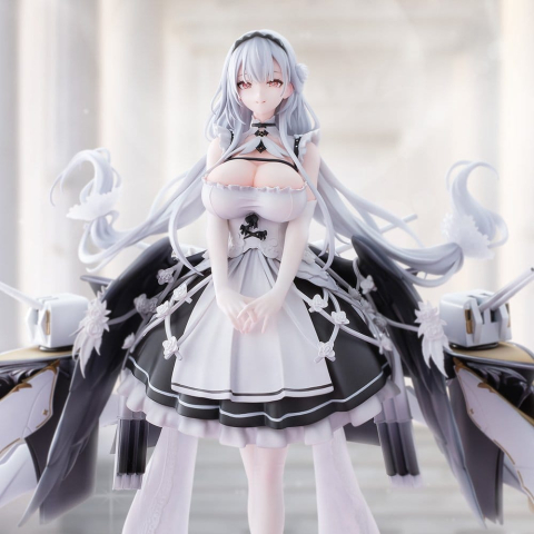 Azur Lane PVC Figure 1/6 Shira Heavy Armament Ver. 26 cm [13]