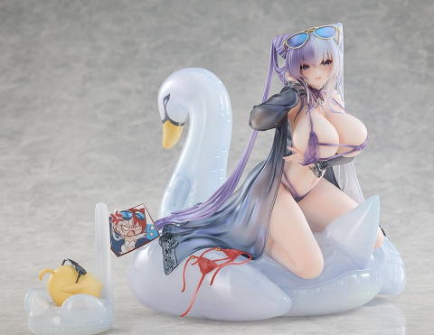Azur Lane PVC Figure 1/7 Ying Swei Blue Waves, Limpid Summer Ver. 18 cm [7]