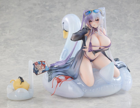 Azur Lane PVC Figure 1/7 Ying Swei Blue Waves, Limpid Summer Ver. 18 cm [5]