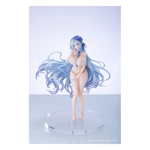 PRECOMENZI - Azur Lane PVC Statue 1/6 Alsace Heat-Beating Summer Sacrament Ver. 27 cm
