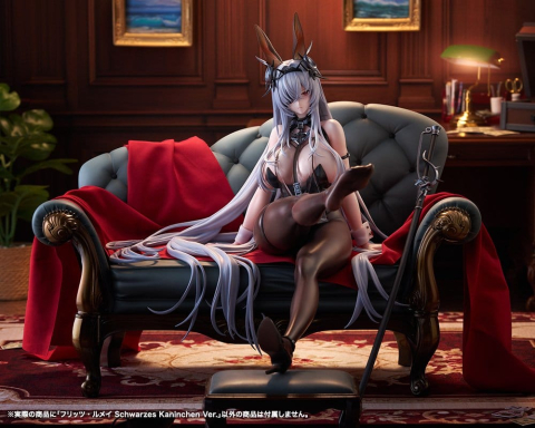 Azur Lane PVC Statue 1/7 Fritz Rumey Schwarzes Kaninchen Ver. 23 cm [1]