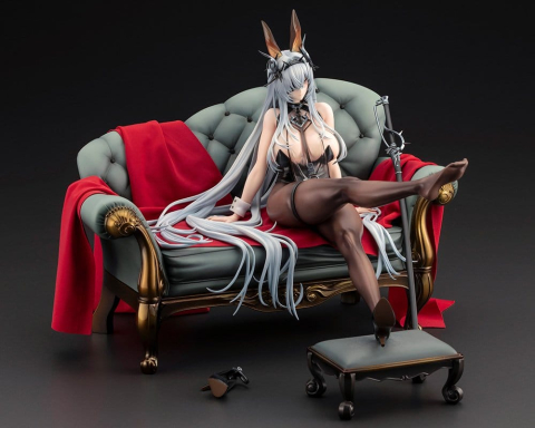 Azur Lane PVC Statue 1/7 Fritz Rumey Schwarzes Kaninchen Ver. 23 cm [9]