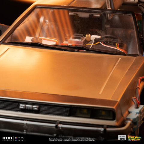 Back to the Future Art Scale Statue 1/10 DeLorean 53 cm [9]