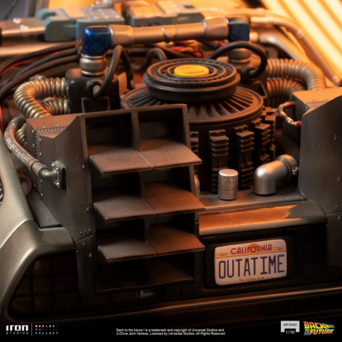 Back to the Future Art Scale Statue 1/10 DeLorean 53 cm [8]