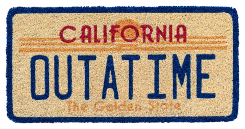 PRECOMENZI - Back to the Future Door Mat 60 x 30 cm