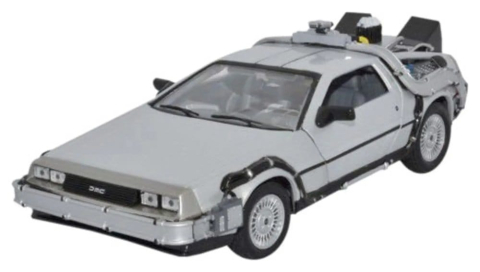 Back to the Future II Diecast Model 1/24 '81 DeLorean LK Coupe 18 cm [5]