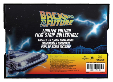 Back to the Future Ingot Metal Film Strip Collectible Limited Edition [2]