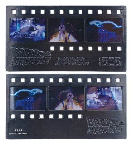 Back to the Future Ingot Metal Film Strip Collectible Limited Edition [4]
