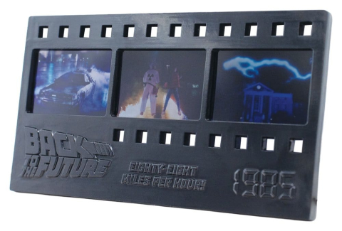 PRECOMENZI - Back to the Future Ingot Metal Film Strip Collectible Limited Edition