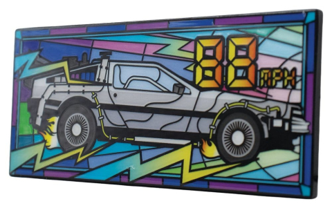 PRECOMENZI - Back to the Future Ingot Stained Glass-Style Limited Edition