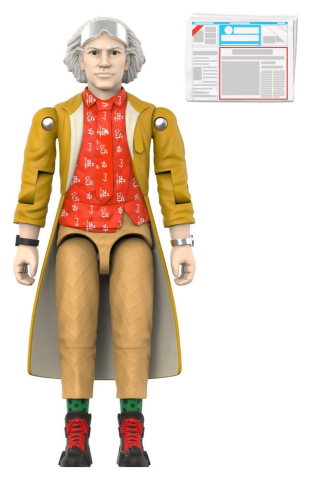 Back to the Future ReAction+ Action Figure Wave 02 Dr. Emmett Brown (2015) [1]