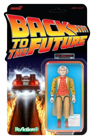 Back to the Future ReAction+ Action Figure Wave 02 Dr. Emmett Brown (2015) [2]