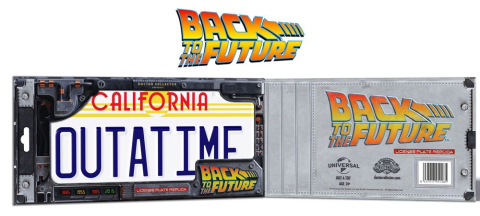 Back To The Future Replica 1/1 'Outatime' DeLorean License Plate [2]
