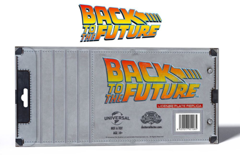 Back To The Future Replica 1/1 'Outatime' DeLorean License Plate [1]