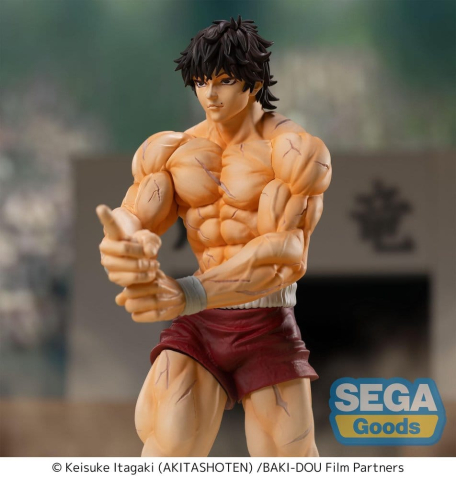 Baki-Dou Baki Hanma Luminasta - Statueta Anime SEGA 18 cm [3]