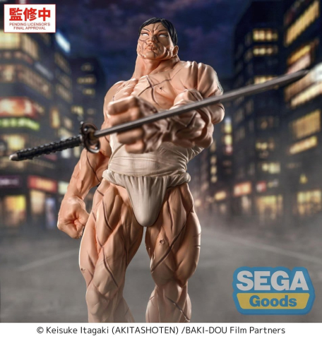 Baki-Dou Luminasta PVC Figure Kaoru Hanayama 23 cm [2]
