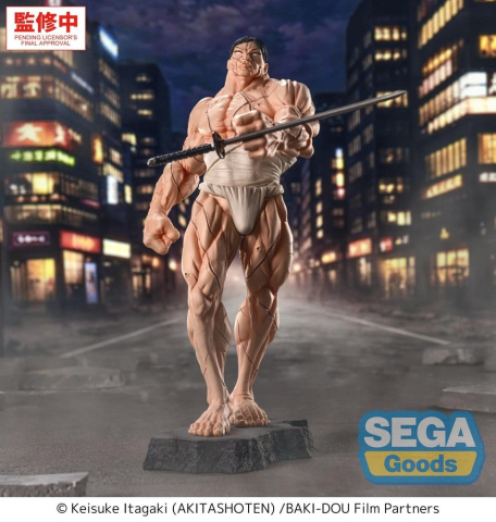 PRECOMENZI - Baki-Dou Luminasta PVC Figure Kaoru Hanayama 23 cm
