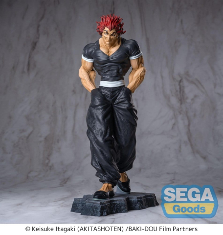 PRECOMENZI - Baki-Dou Luminasta PVC Figure Yujiro Hanma 25 cm