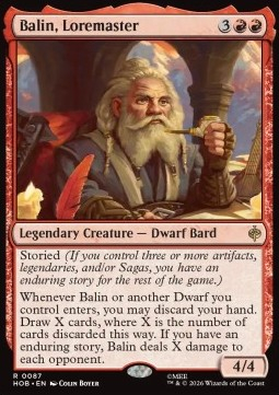 Magic: The Gathering Singles - Balin, Loremaster The Hobbit - Singles 87