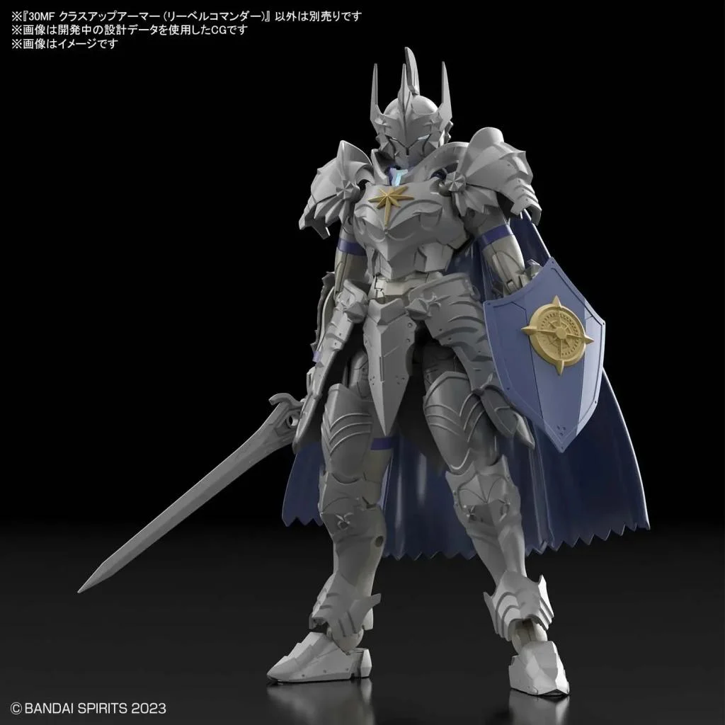 Bandai 30MF Class Up Armor Liber Commander – Kit armura si arme [2]