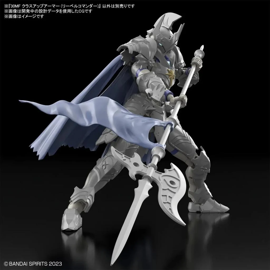 Bandai 30MF Class Up Armor Liber Commander – Kit armura si arme [3]