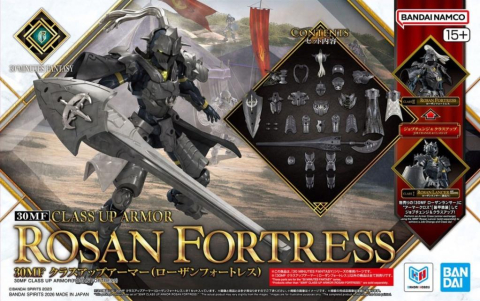 Accesorii Gundam - Bandai 30MF Class Up Armor Rosan Fortress – Kit armura si lance