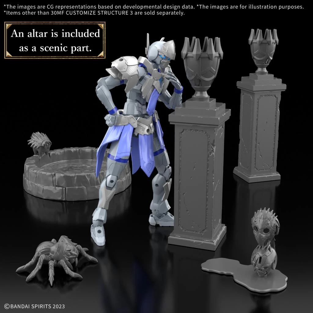 Bandai 30MF Customize Structure 3 - Set Diorama Fantasy Dungeon [2]