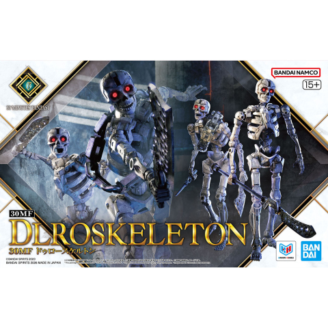Noutati - Bandai 30MF Dlro Skeleton - Set 2 Figurine Model Kit 30 Minutes Fantasy