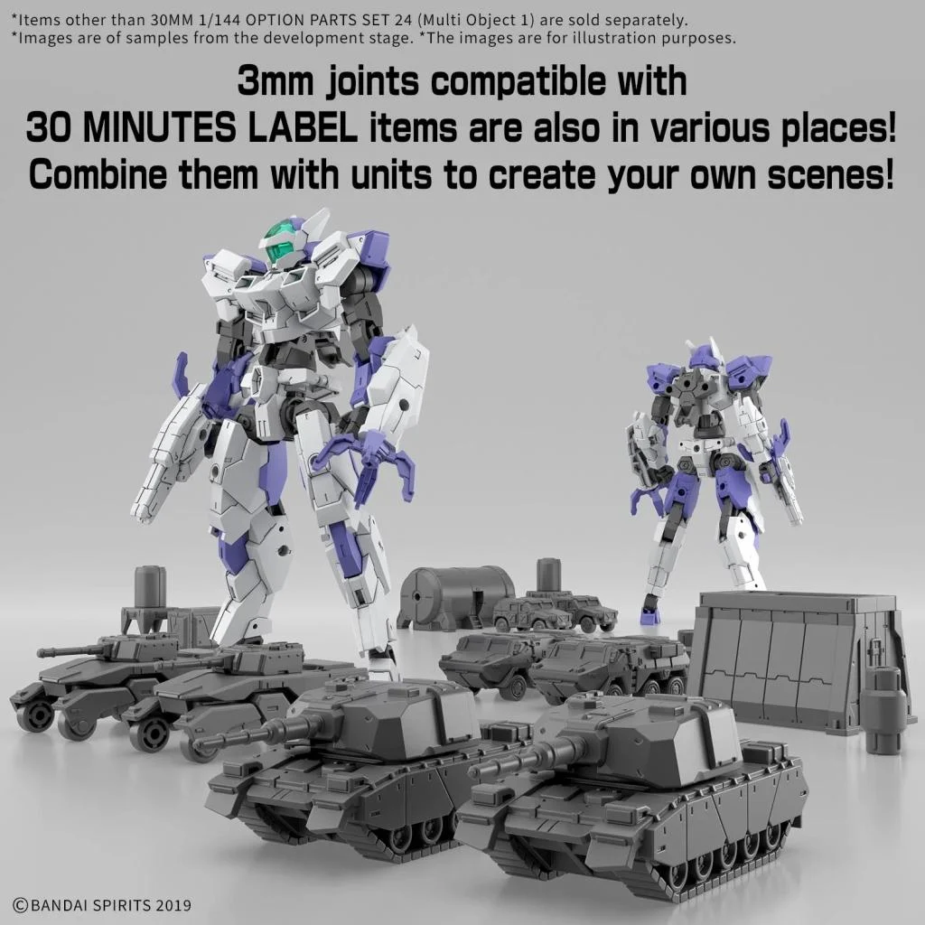 Bandai 30MM Option Parts Set 24 Multi Object 1 – Accesorii diorama 1:144 [2]