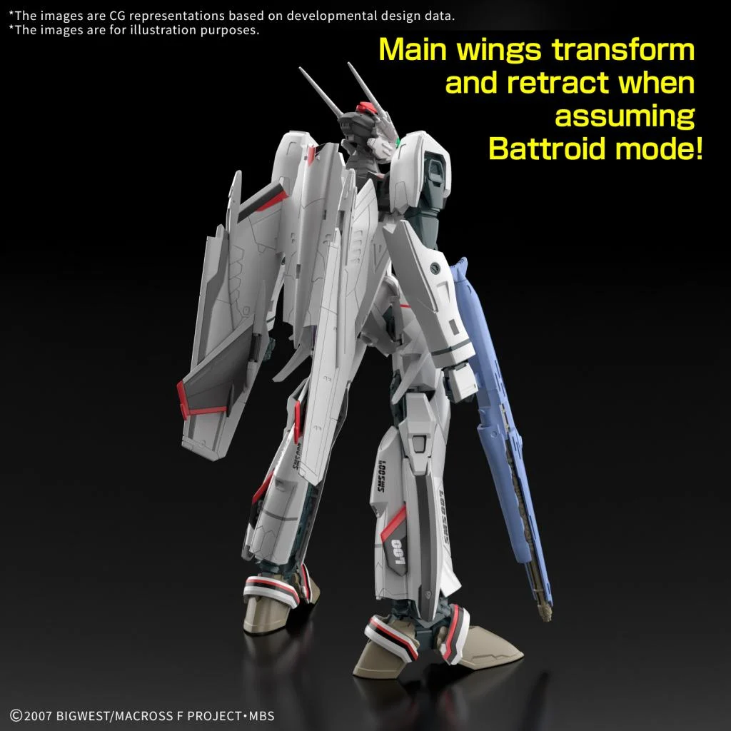 Bandai HG 1/100 VF-25F Messiah Valkyrie Alto Custom – Model Kit Macross [1]