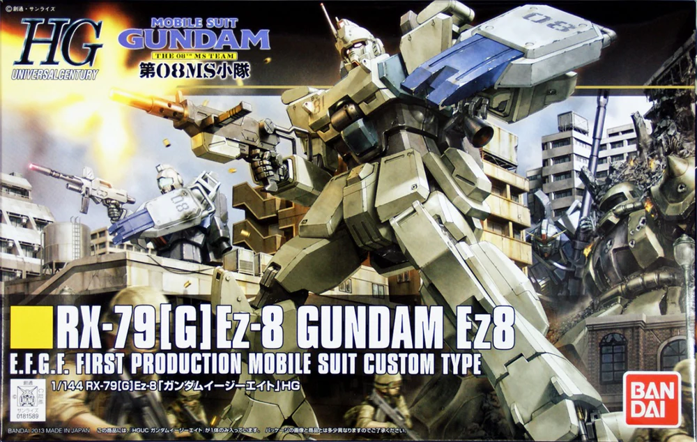 Gundam - Bandai HGUC 1/144 RX-79[G] Ez-8 Gundam EZ8 Model Kit