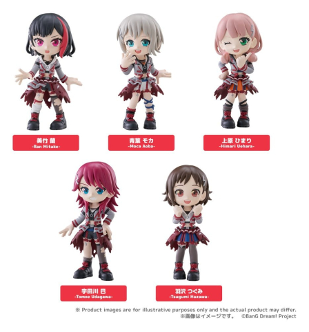 PRECOMENZI - BanG Dream! PalVerse Collection PVC Figures Afterglow Box Ver. 5 cm Assortment (6)