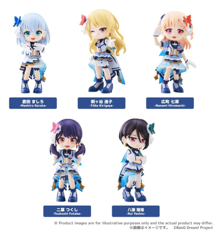 BanG Dream! PalVerse Mini Figures Morfonica Blind Box Display (6) [7]