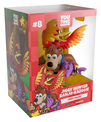 PRECOMENZI - Banjo-Kazooie Vinyl Figure Jiggy Hunter Banjo & Kazooie 13 cm