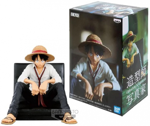 Figurine - BanPresto - One Piece Monkey.D.Luffy Creator x Creator Figure