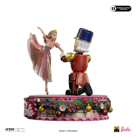 PRECOMENZI - Barbie Barbie Nutcracker (25th Anniversary) Deluxe Art Scale Statue 1/10 Barbie 23 cm