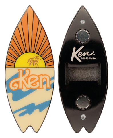 Barbie Bottle Opener Ken Surfboard Magnetic [0]