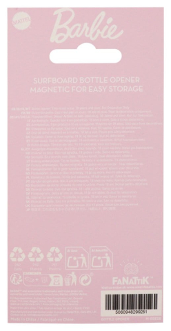Barbie Bottle Opener Surfboard Magnetic [1]
