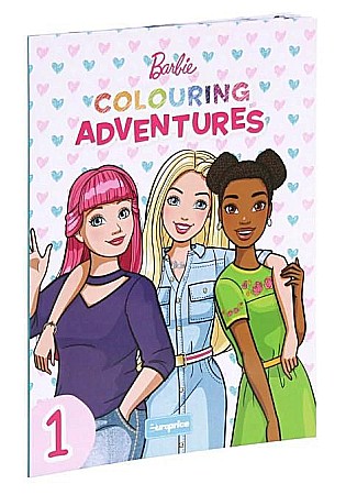 Carti de colorat si educative - Barbie Colouring Adventures 1