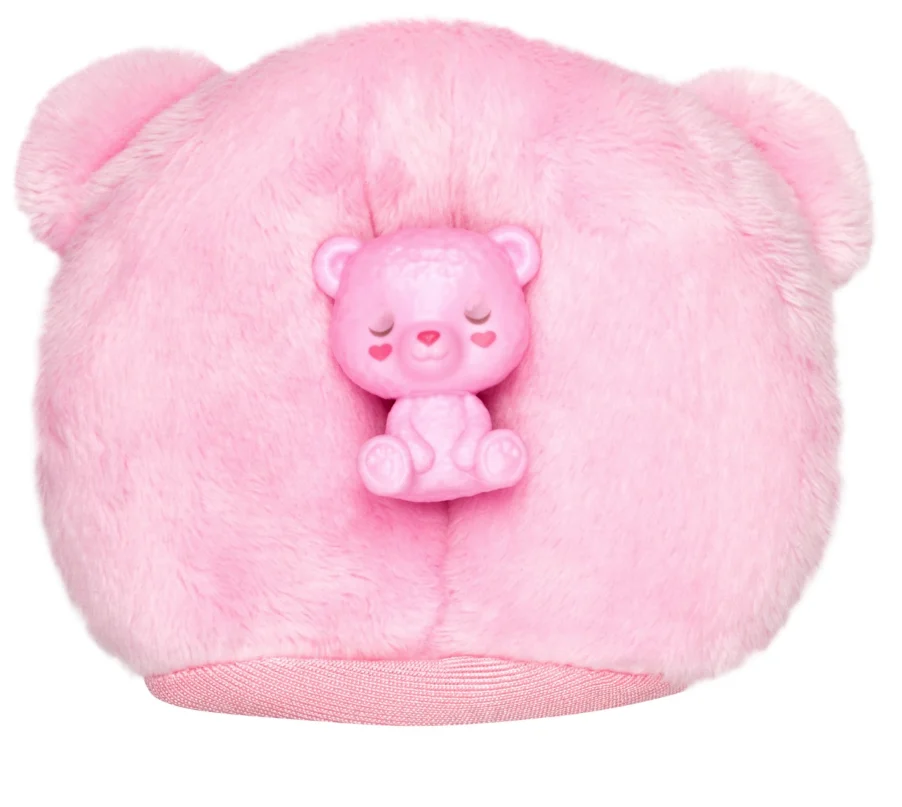 Barbie Cutie Reveal Cozy Cute Tees - Papusa Ursulet Roz cu 10 Surprize [3]