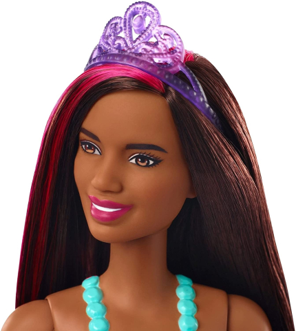 Barbie Dreamtopia - Papusa Printesa Bruneta cu Tiara [2]