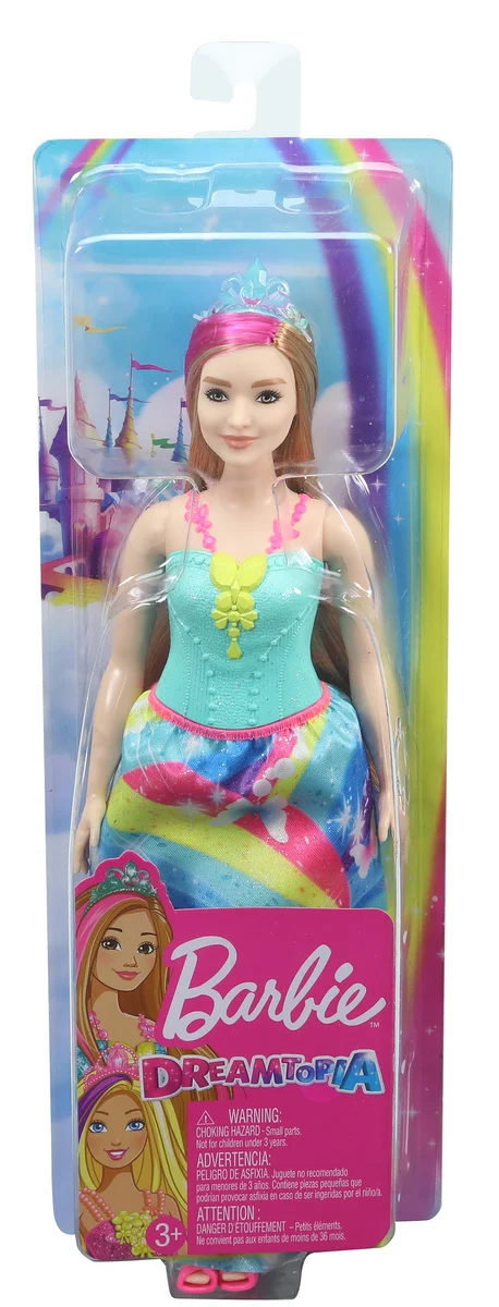 Jocuri si jucarii - Barbie Dreamtopia - Papusa Printesa cu Coronita Albastra
