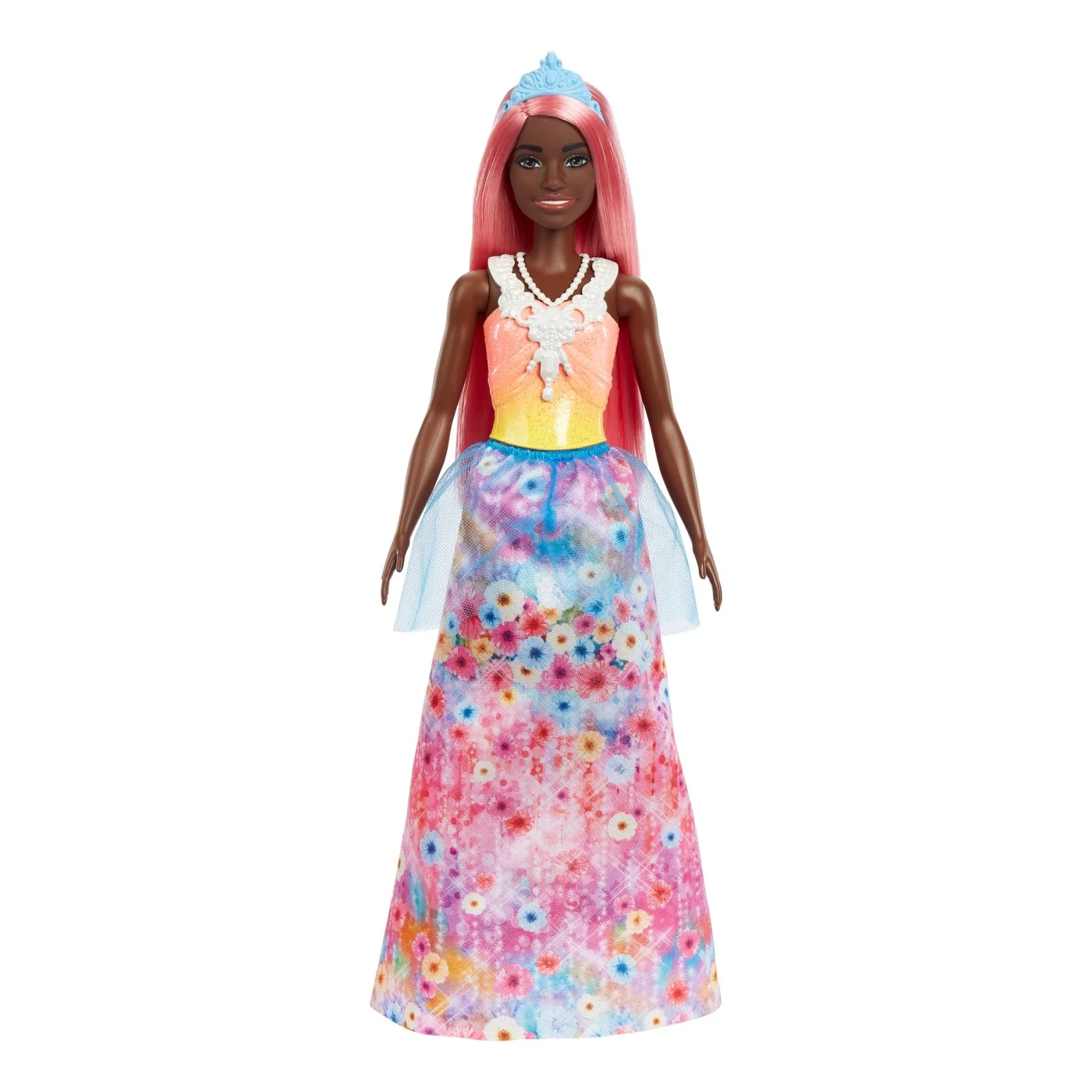 Barbie Dreamtopia - Papusa Printesa cu Par Corai [1]