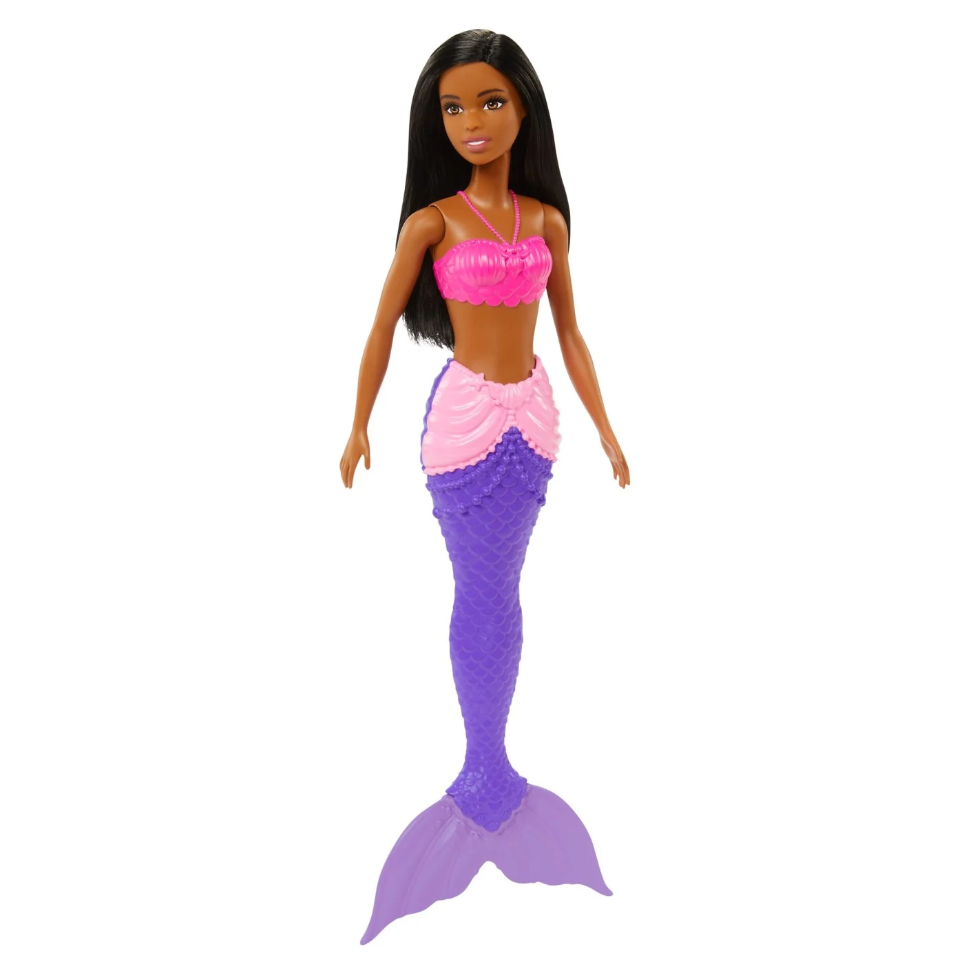 Barbie Dreamtopia - Papusa Sirena Bruneta cu Coada Mov [2]