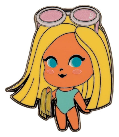 Barbie Mystery Pin Badges Blind Box Display (12) [9]