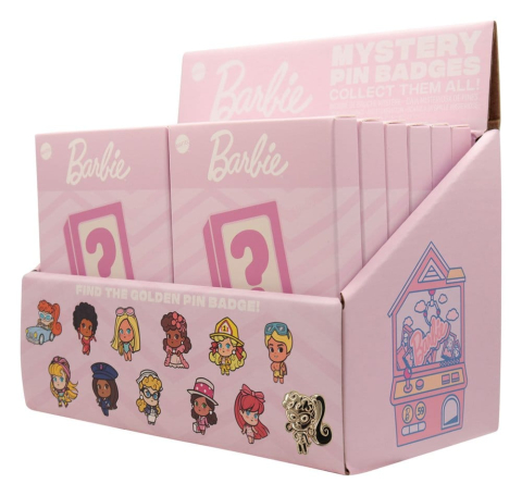 Barbie Mystery Pin Badges Blind Box Display (12) [19]