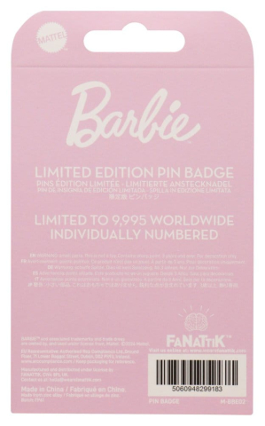Fashion & Accessories - Barbie Pin Badge Limited Edition
