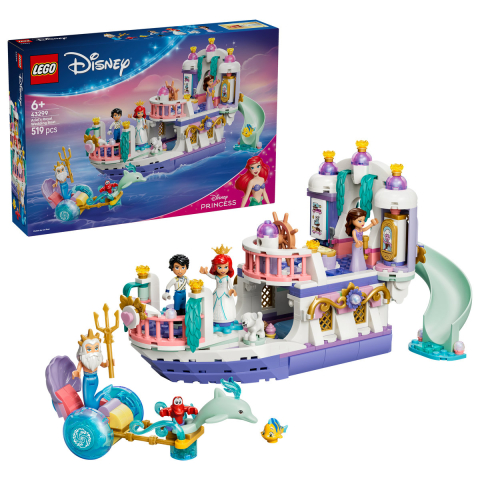 Lego Disney - Barca nunții regale a lui Ariel