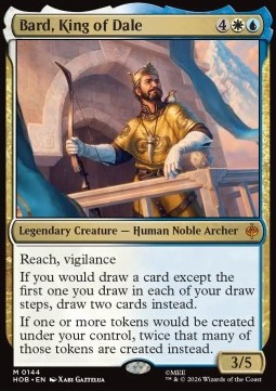 Magic: The Gathering Singles - Bard, King of Dale The Hobbit - Singles 144 FOILED