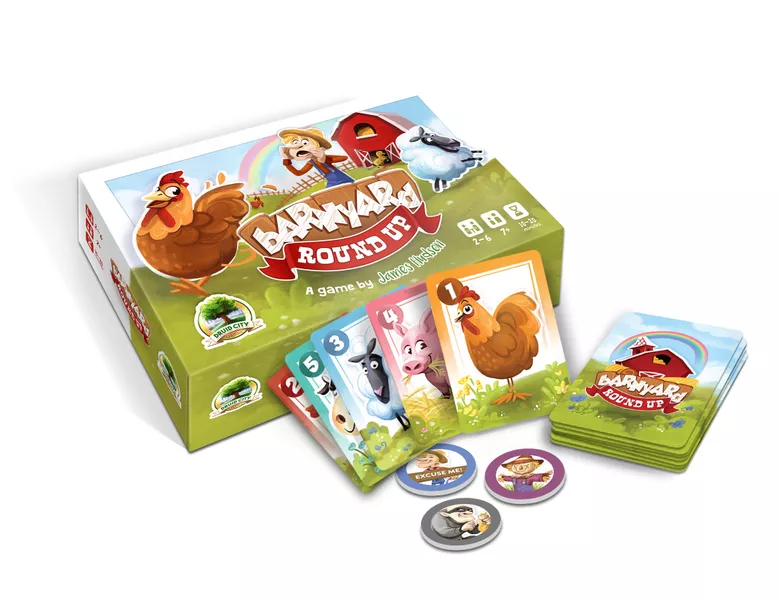 Board Games - Barnyard Round Up